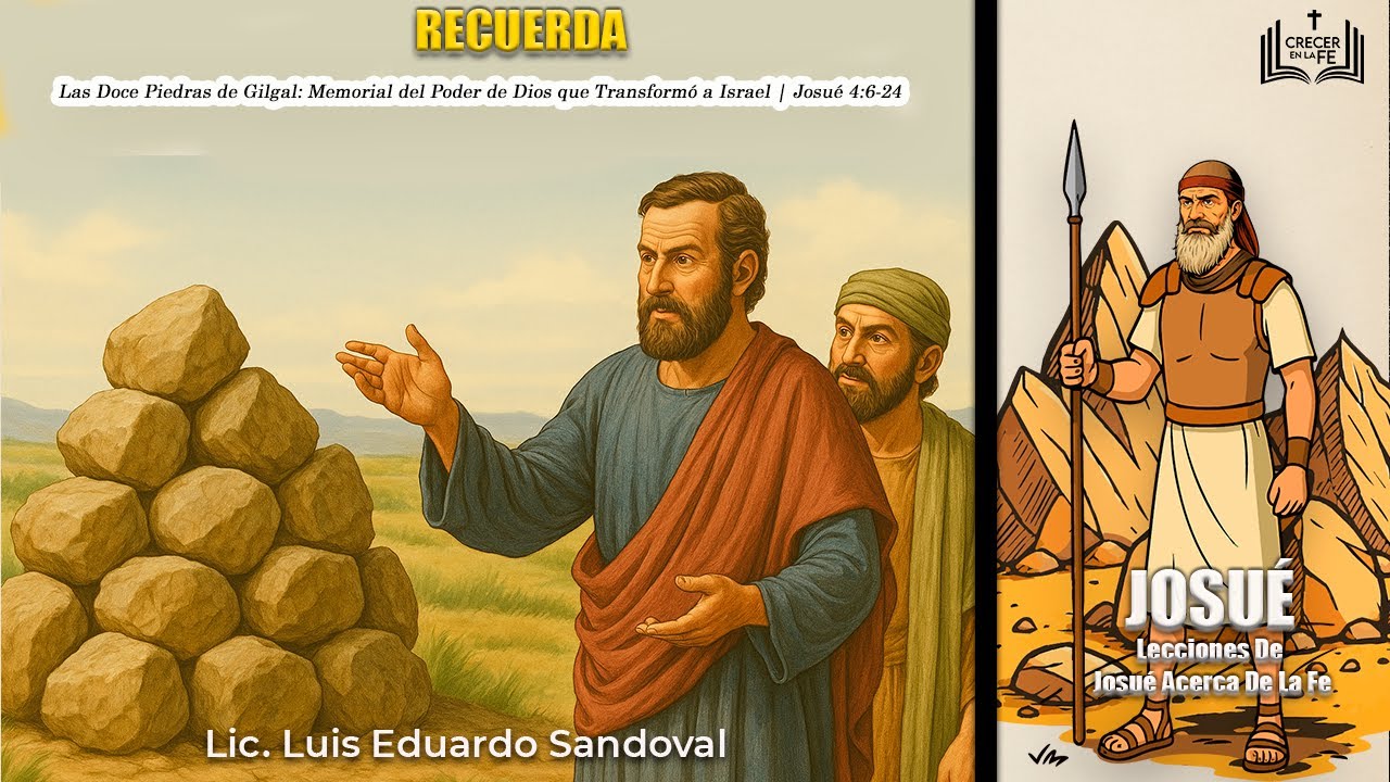 Recuerda. Las Doce Piedras de Gilgal: Memorial del Poder de Dios que Transform&oacute; a Israel | Josu&eacute; 4