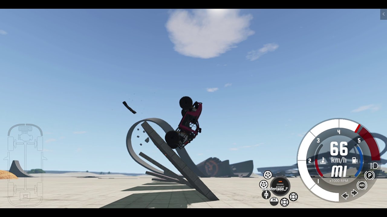 BeamNG.drive Crazy Moment! Backflip with the Super Pig!