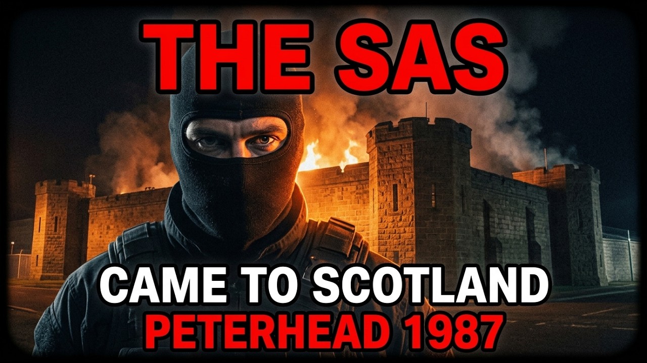 Бунт в тюрьме Питерхед 1987 года: Ночь прибытия спецназа SAS в Шотландию