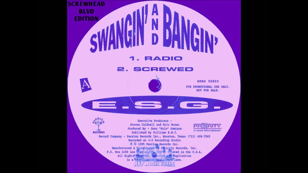 ESG - Swangin' And Bangin' (Screwed & Chopped)