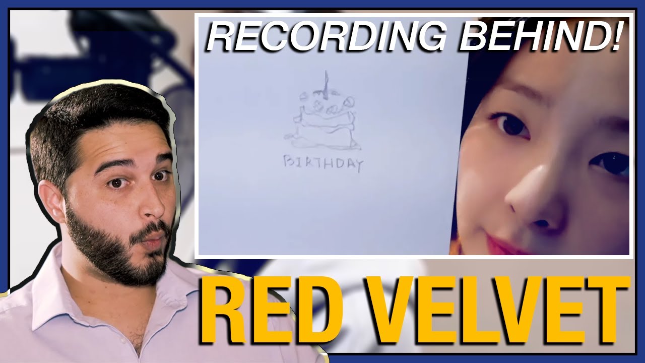 Just BEYOND impressive! | Red Velvet - 'BIRTHDAY' Recording Behind Reaction!