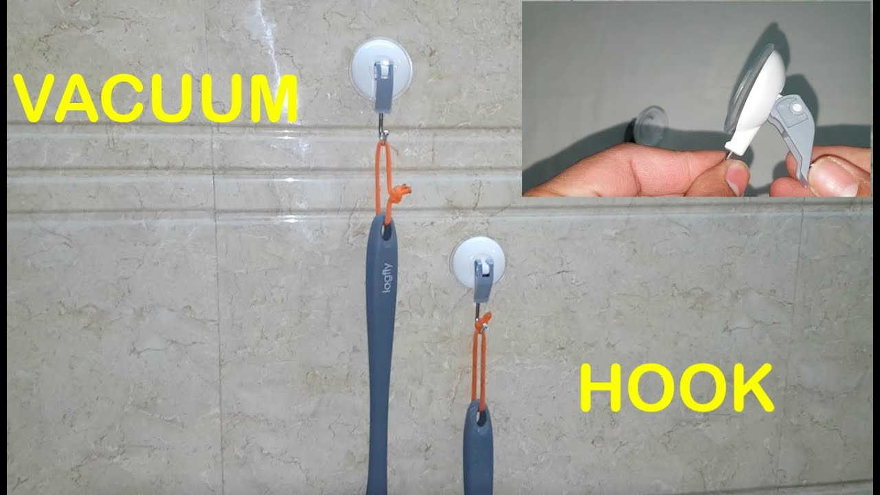 Vacuum Hook, Installing and Removing