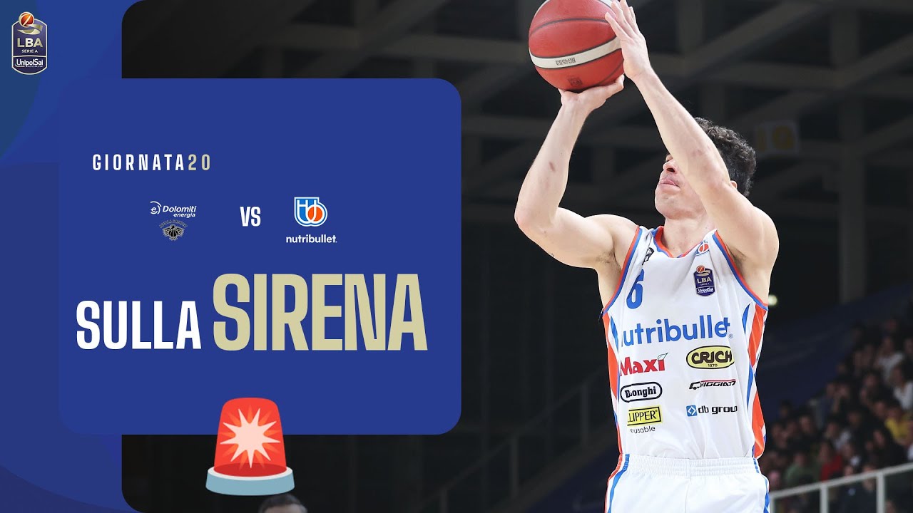 🚨 Sulla sirena: la tripla di Zanelli decide Trento 🆚 Treviso