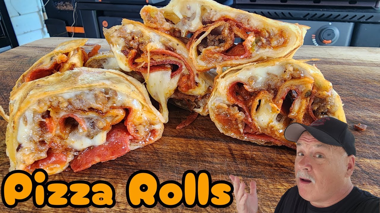 Crispy Pizza Rolls on the Blackstone Griddle | Fun & Easy Snack