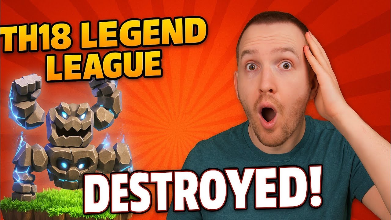 This TH18 Army DESTROYS MAX BASES! Legend League OP Attack Strategy