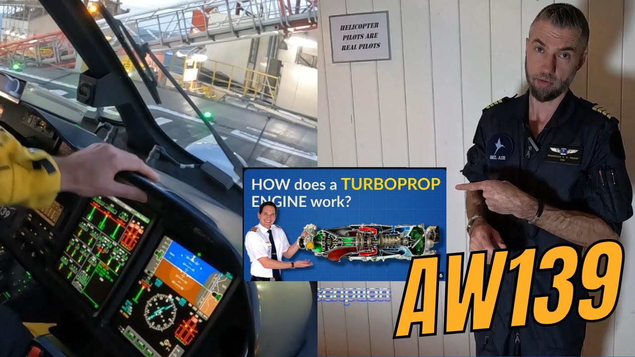 AW139 startup procedure, no music, actual ATC and comms. #aviation #helicopter