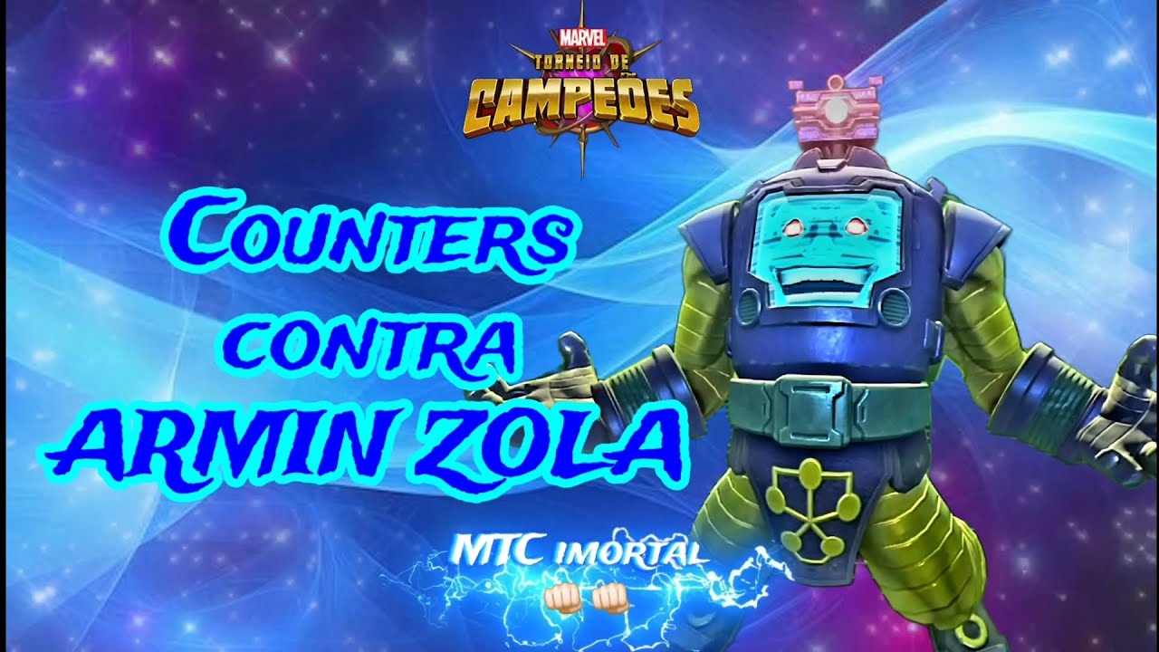 @MTC Imortal Counters contra ARMIN ZOLA | código Kabam STEAM50K | Mtc | Mcoc | Marvel.
