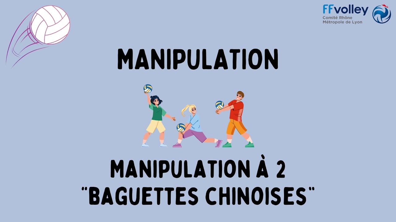 Manipulation à 2 “baguettes chinoises”