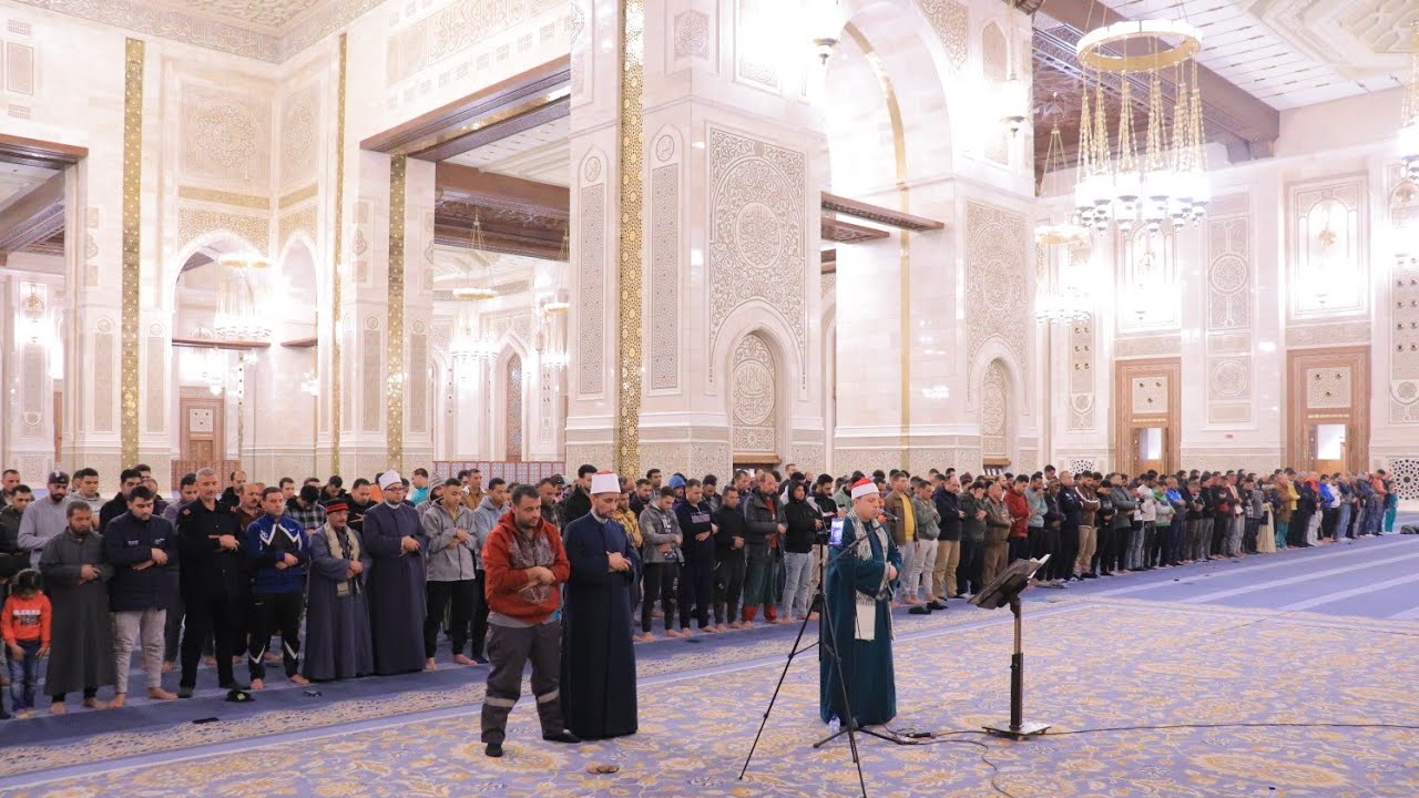 تراويح 7 رمضان مسجد مصر الكبير العاصمة الإدارية الجديدة القارئ الدولى محمود السيد عبدالله 24/2/2026