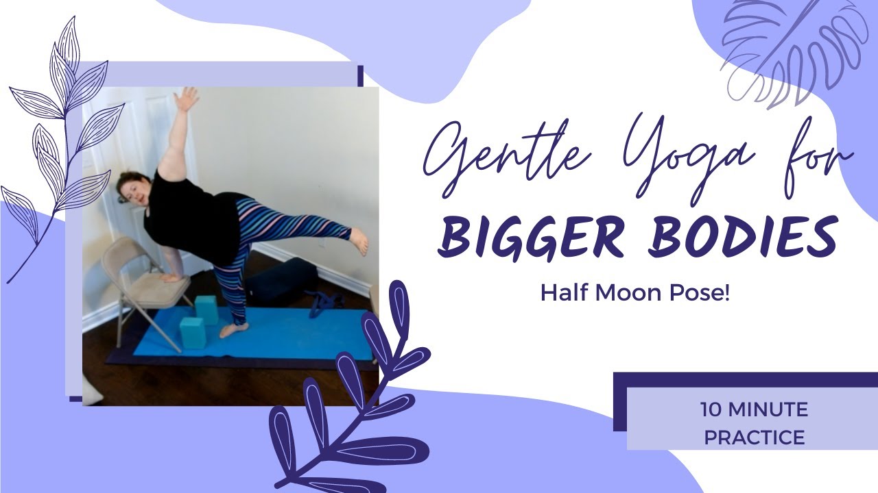 10 Minute Beginner Friendly Plus Size Balance Yoga Class l Plus Size Yoga