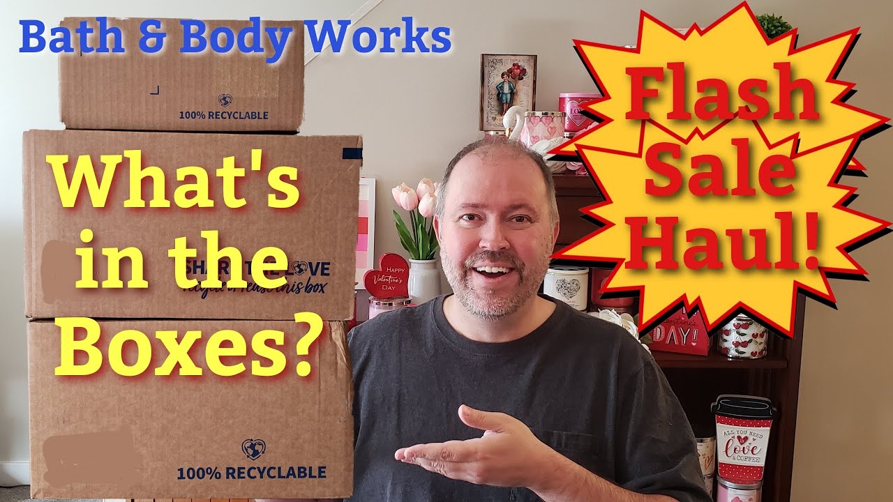 Bath & Body Works Flash Sale Haul
