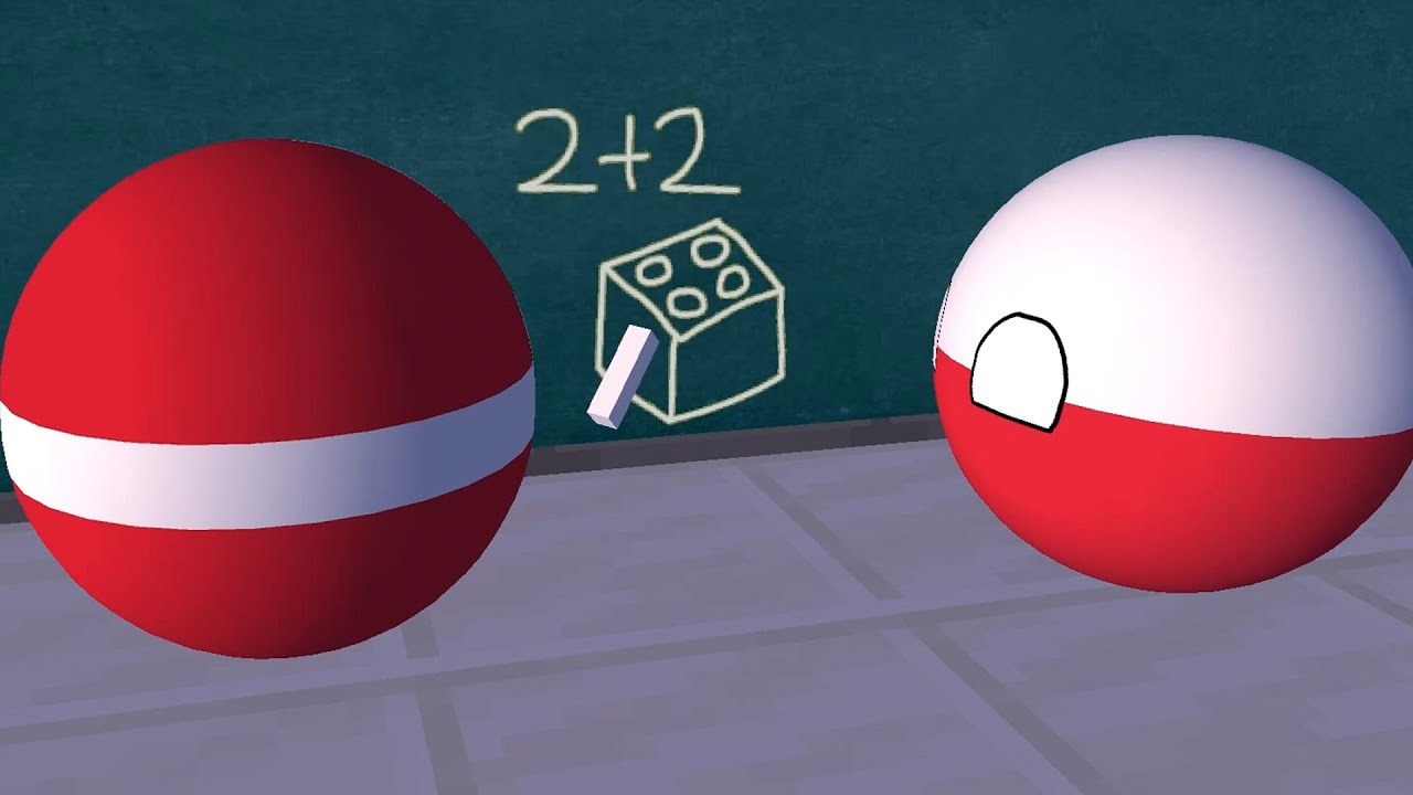 Countryballs School: Math Tests (Minecraft Animation)