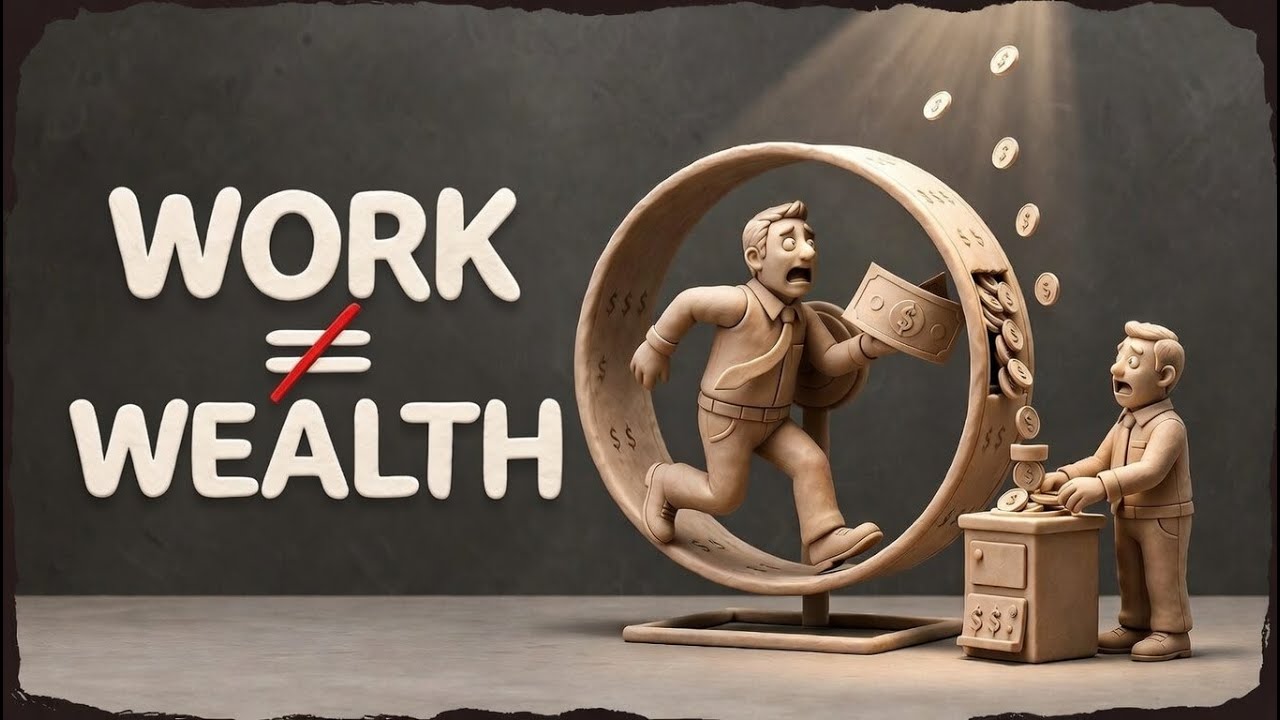 Why Working Hard Will Never Make You Rich (Rich Dad Poor Dad — Robert Kiyosaki)