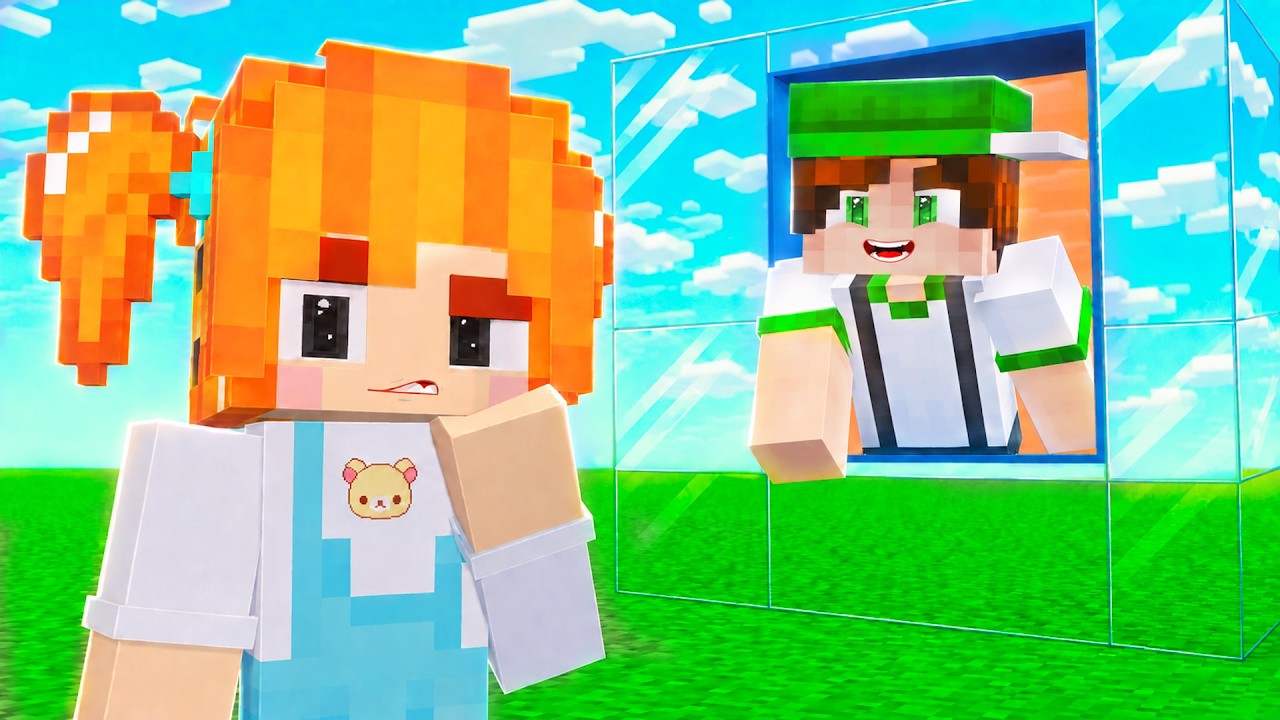 MİNE'DEN GİZLİ G&Ouml;KY&Uuml;Z&Uuml; SIĞINAĞI YAPTIM! 😱 Minecraft