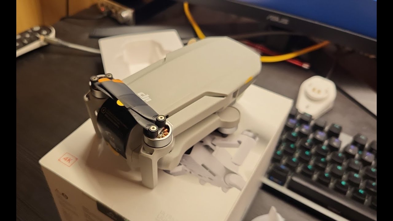Распаковка и тестирование дрона DJI MINI 4K / Unboxing and testing the DJI MINI 4K drone