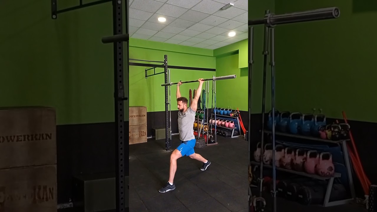 Clean & Jerk: calentamiento específico.