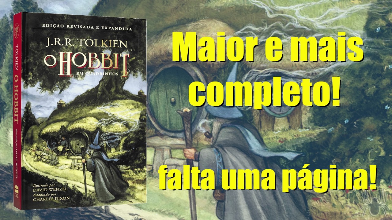 O Hobbit em Quadrinhos nova edição da harpercollins