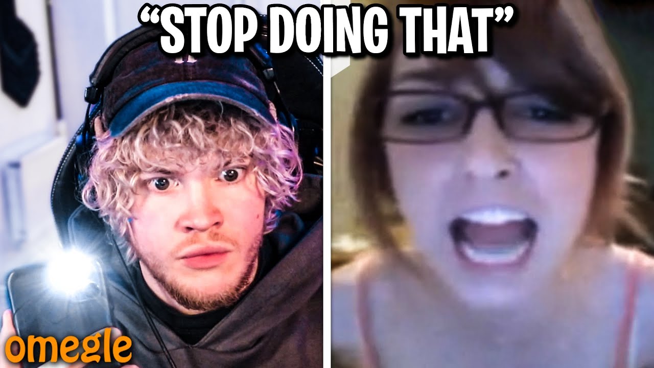 Taking Pictures of STRANGERS on Omegle Prank