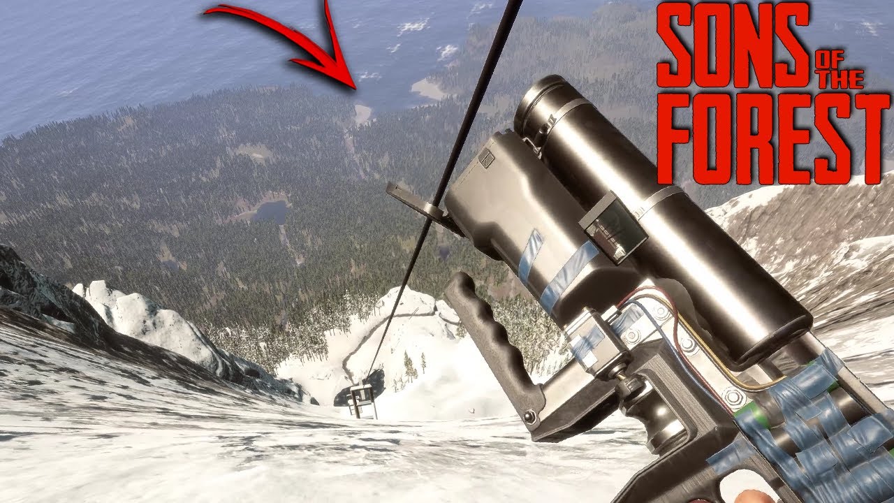 Ziplining Halfway Across the Map - S2EP19 | Sons of The Forest