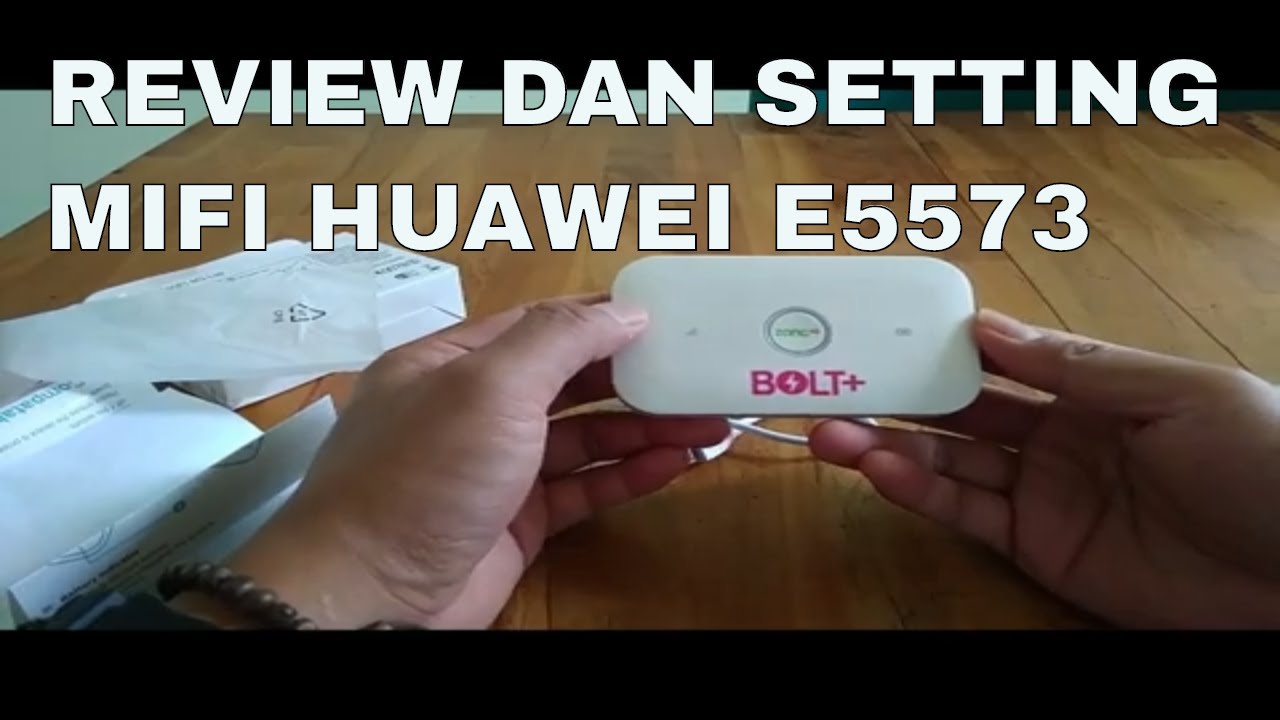 Review dan Configuration modem Mifi Huawei e5573 | Cara setting wifi password