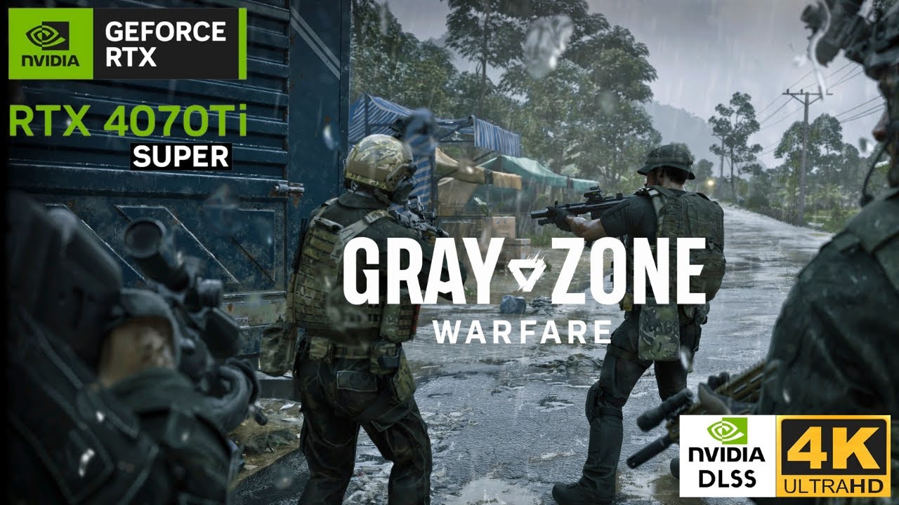 RTX 4070 Ti Super | GRAY ZONE Warfare Benchmark | Ultra Settings | 4K/UHD (3840 x 2160) + DLSS