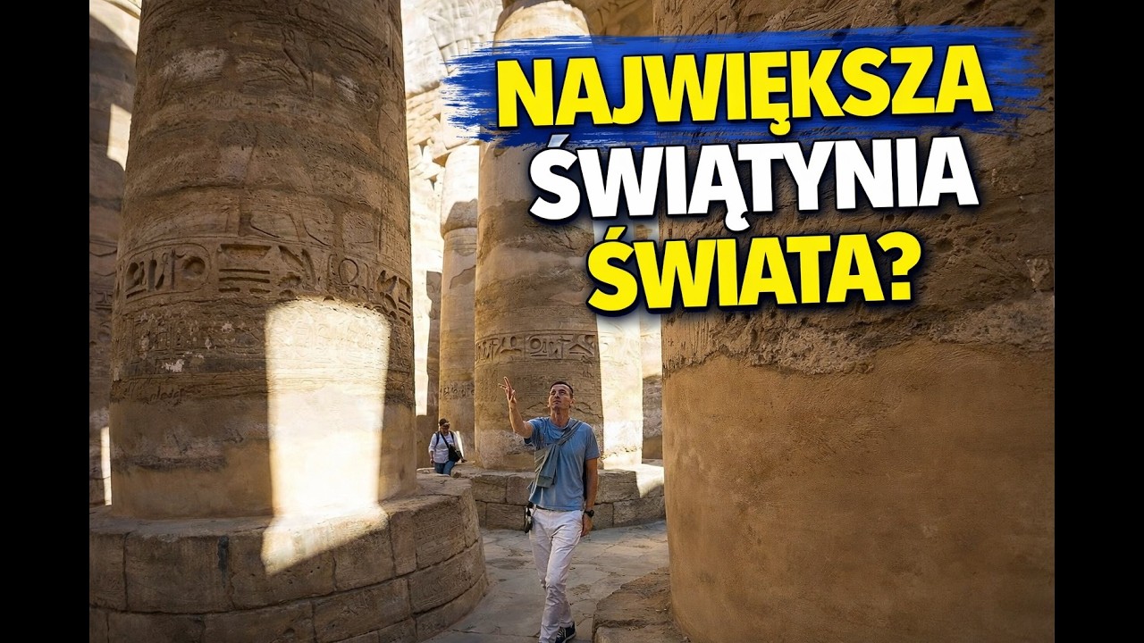 Największa świątynia świata? Odwiedziłem Karnak! (Przewodnik 2026)