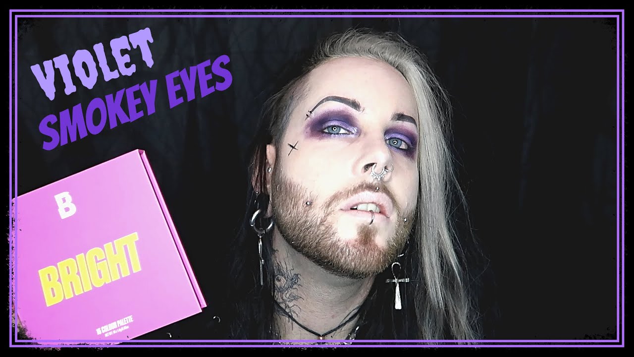 [MAKEUP] mon smokey eyes violet - Ray Hell