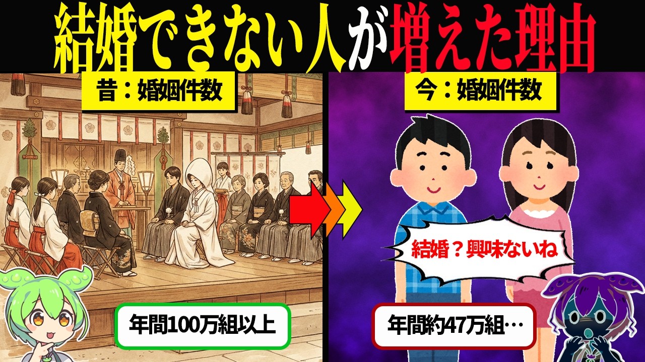出会いの手段は増えたのに、なぜ結婚できない人が多いのか？