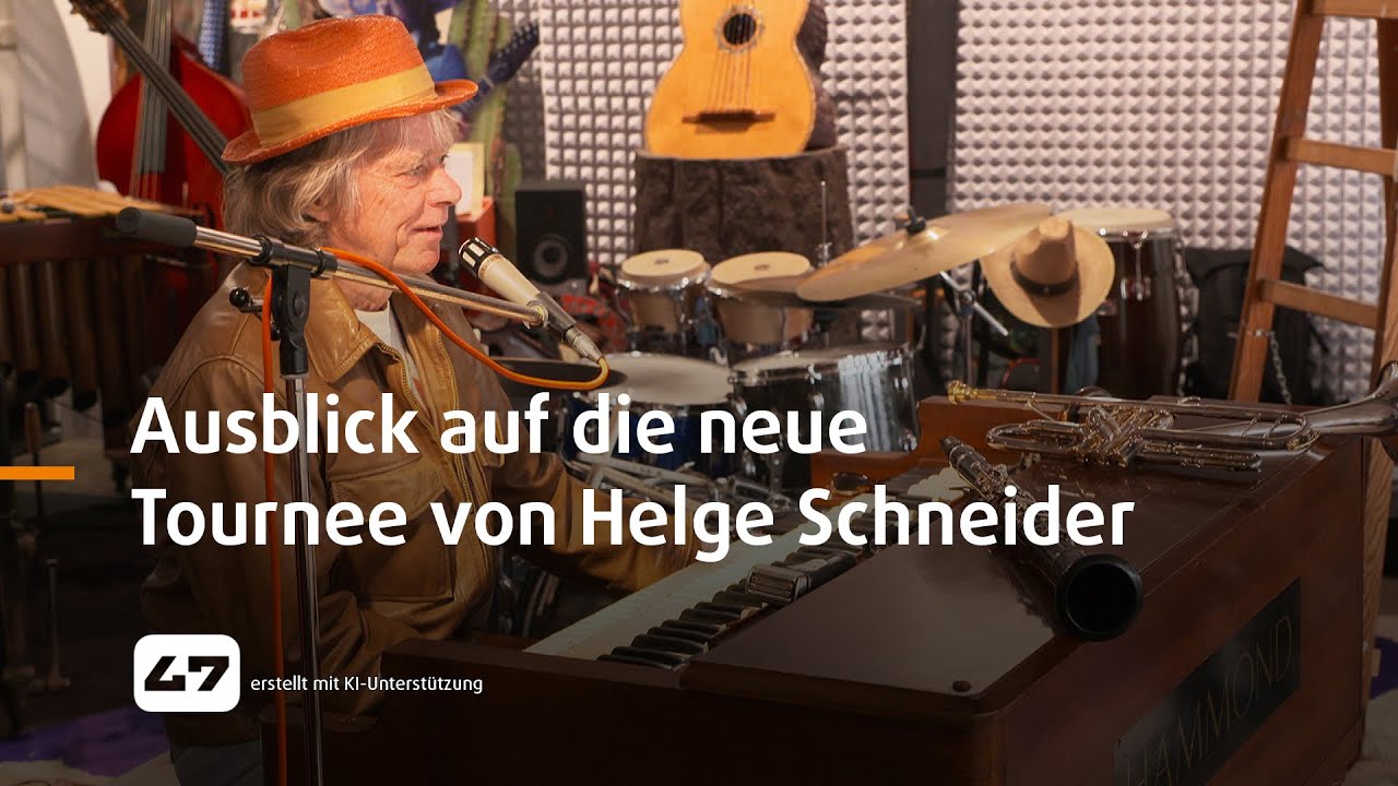 STUDIO 47 .live | AUSBLICK AUF DIE NEUE TOURNEE VON HELGE SCHNEIDER