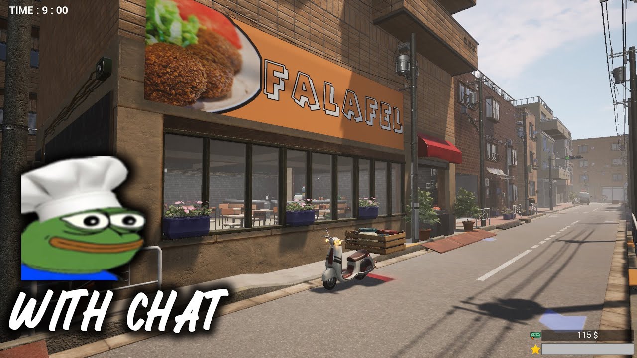 Lirik plays FALAFEL Restaurant Simulator