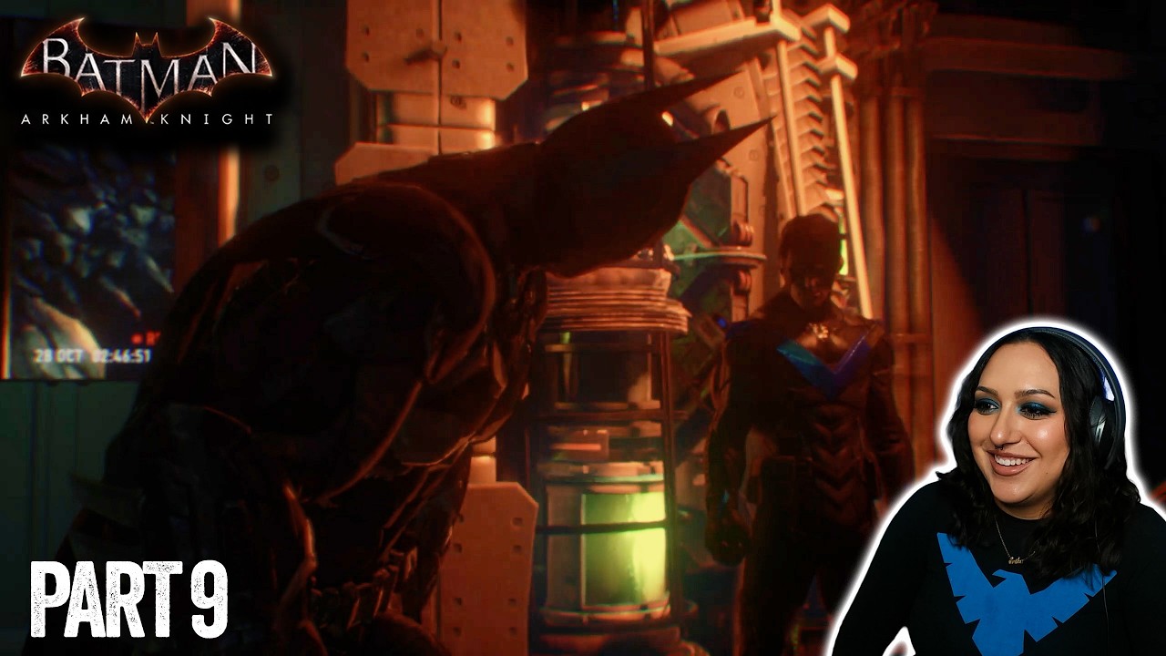 FIRST TIME PLAYING BATMAN: ARKHAM KNIGHT!!! - PART 9 - NIGHTWING