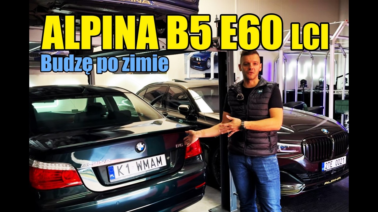 BMW ALPINA B5 E60 LCI Deep Green 1/1 Budzenie po zimie!