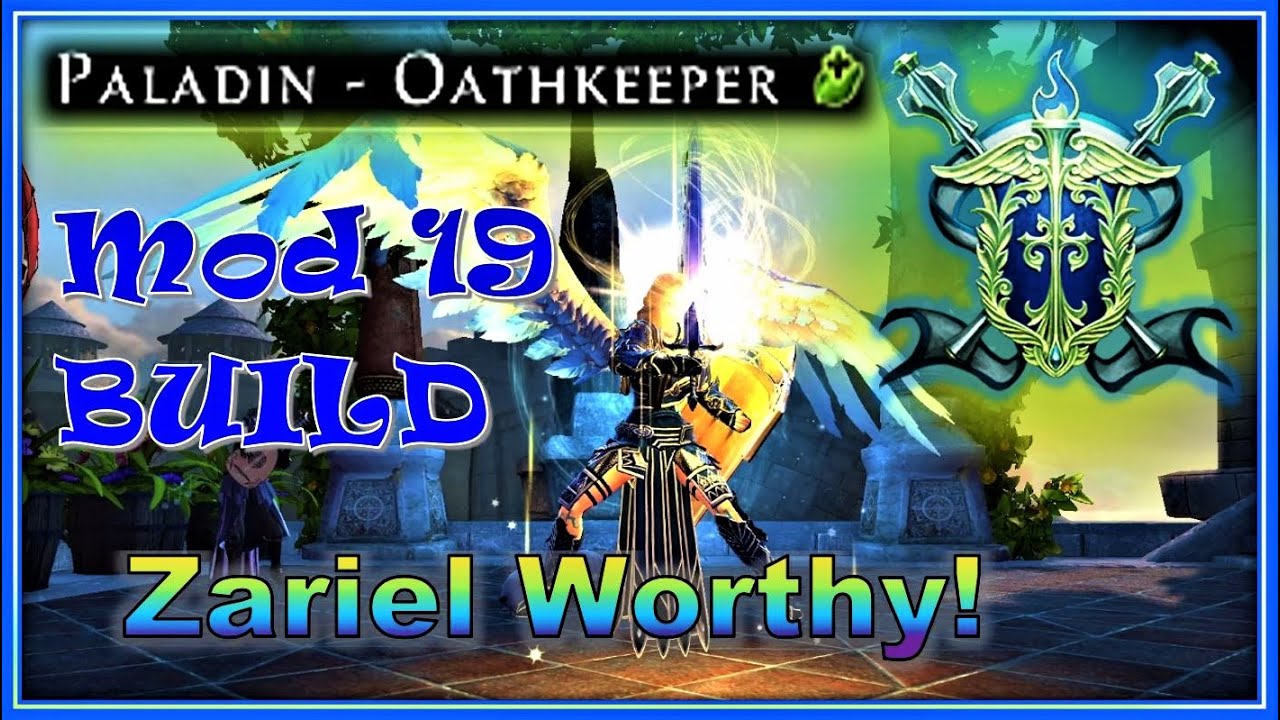Paladin Healer Build Guide - Zariel Worthy! - 100% Bolster with Mythic Collars - M19 Neverwinter