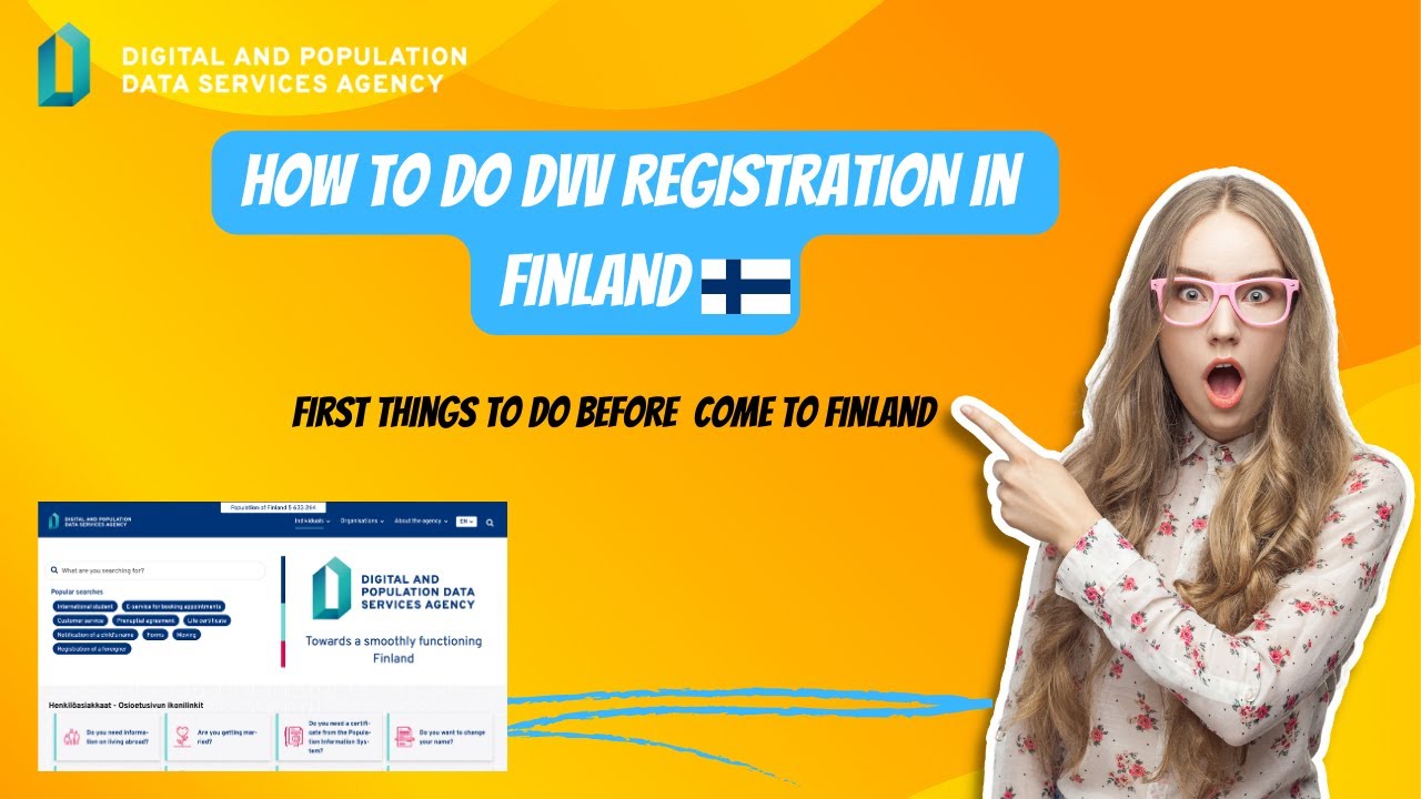How to do DVV Registration in Finland 🇫🇮 | Finland | Student visa |