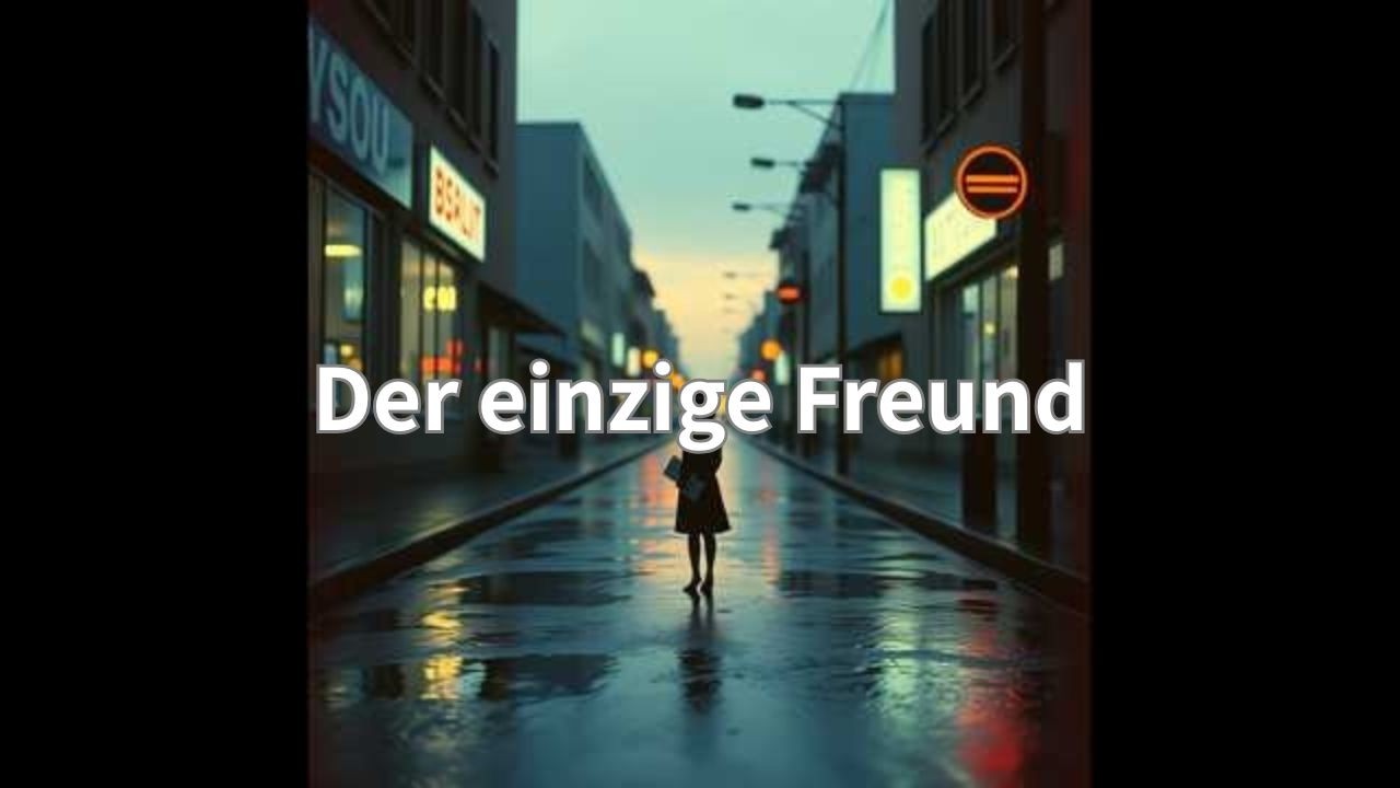 The Only Friend · German — Der einzige Freund｜deutscher Erzählgesang｜Distanz, Bruch, Erinnerung