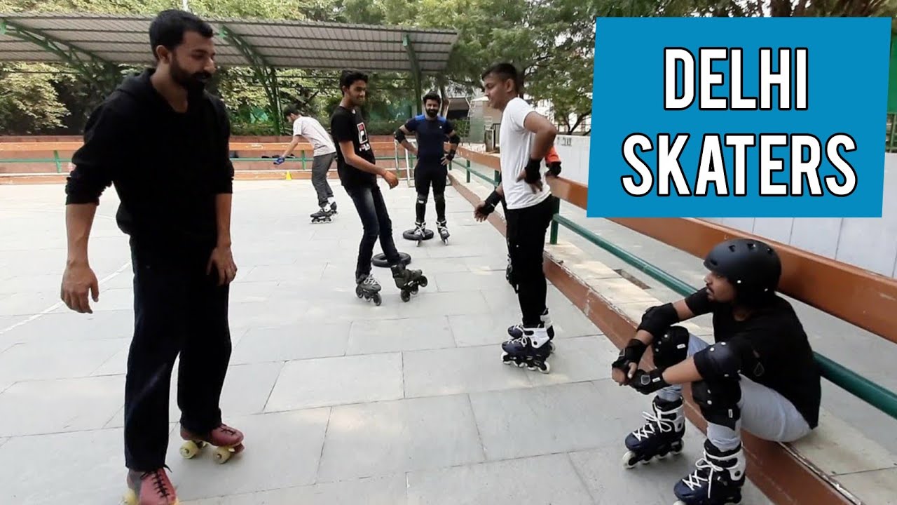 9 Inline Skaters Meet for the First Time (Hindi Vlog)