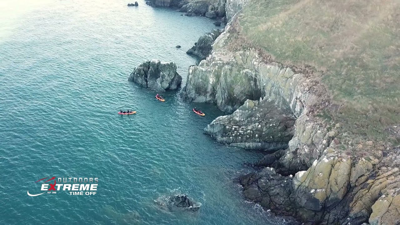 Sea Kayaking Around Bray Head In Bray Co. Wicklow