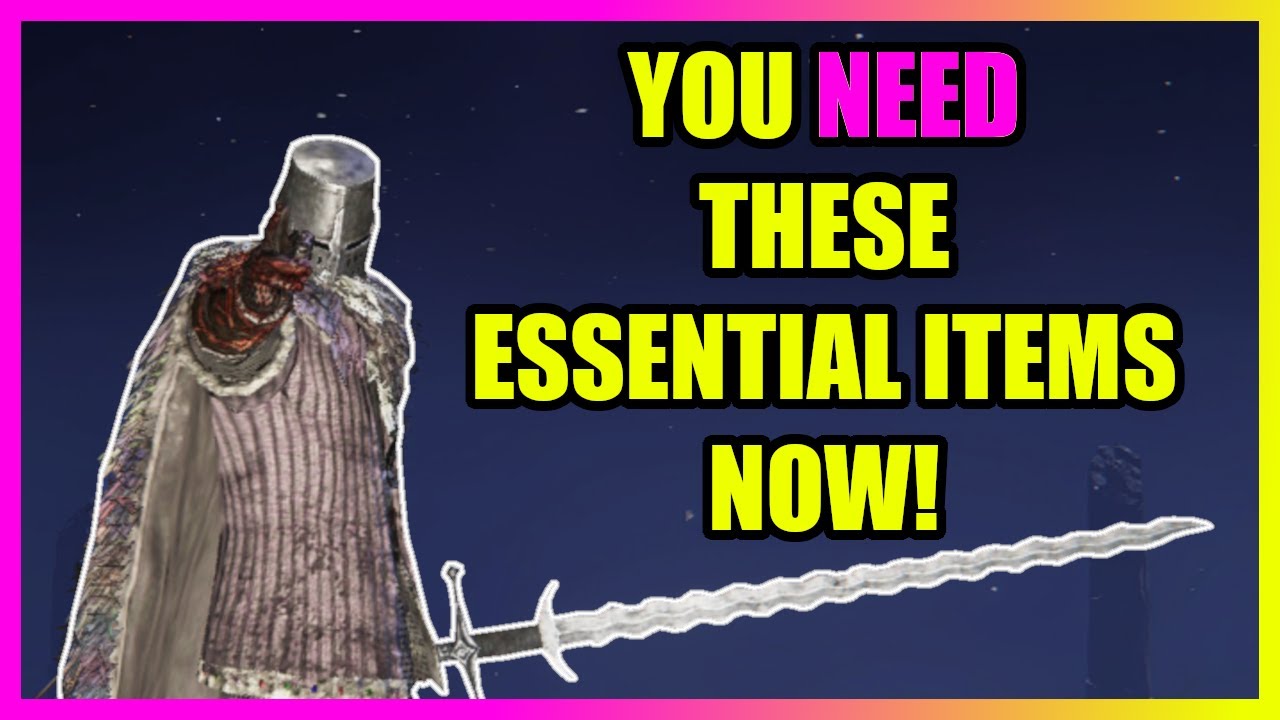 Elden Ring NEW PLAYERS GUIDE: Get OP by grabbing these items! - Elden Ring BEGINNER'S GUIDE