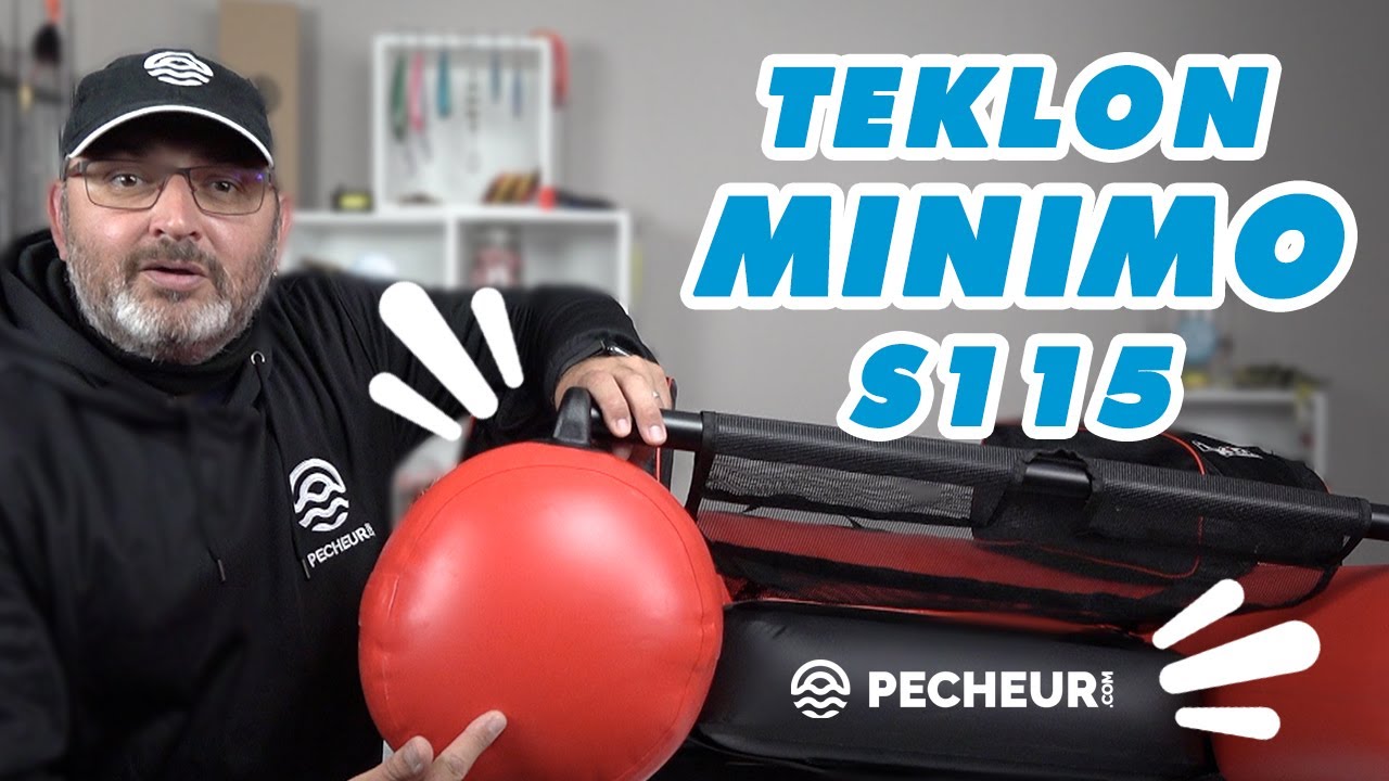 Teklon Minimo S115 - le mini float tube qui a tout d'un grand !