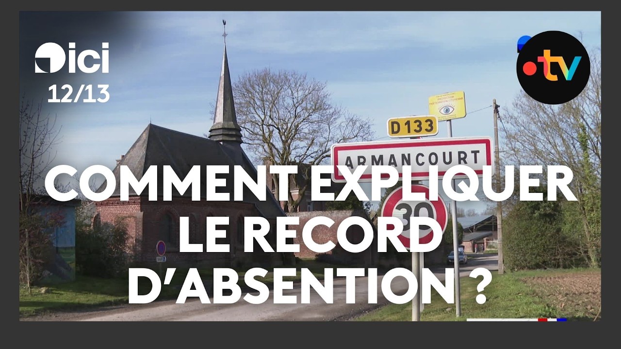 Comment expliquer le record d'abstention dans la Somme au premier tour des  municipales 2026 ?