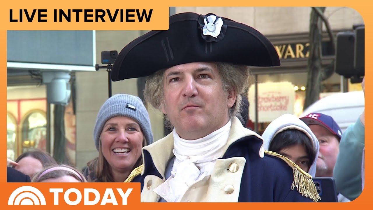 &lsquo;George Washington&rsquo; Talks America&rsquo;s 250th Birthday on TODAY