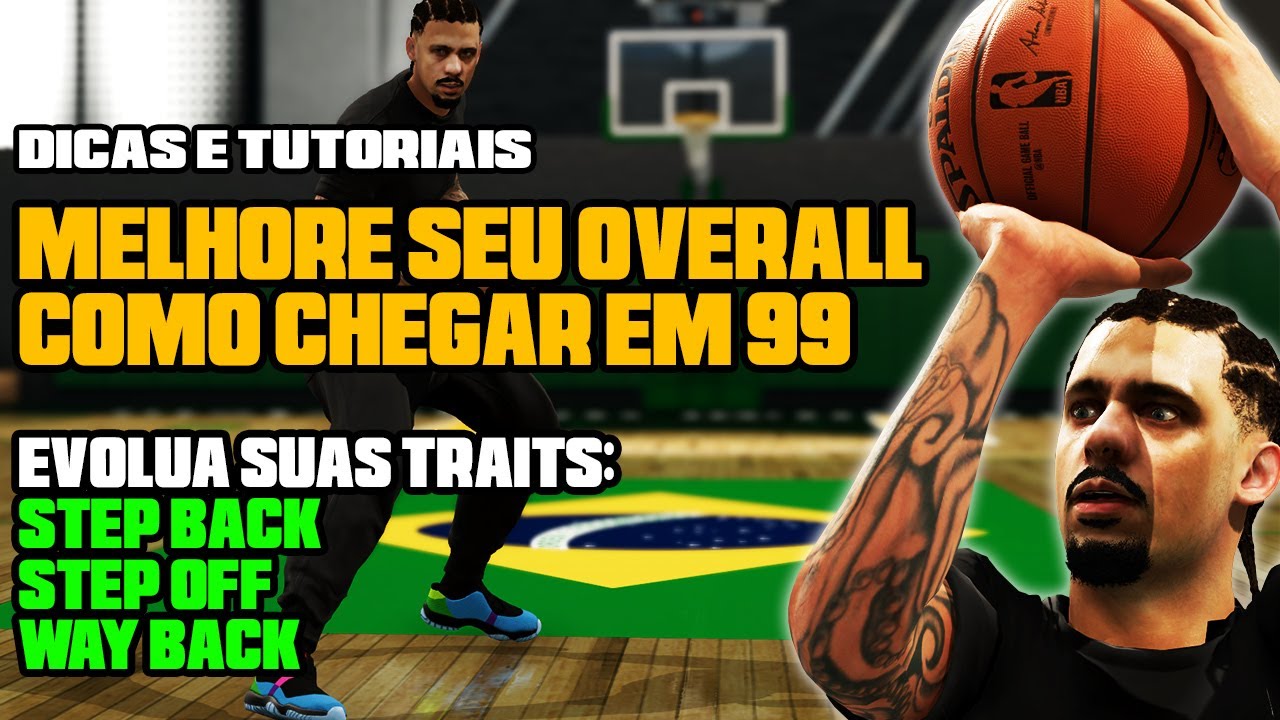 MELHORE seu OVERALL e TRAITS | NBA LIVE 19