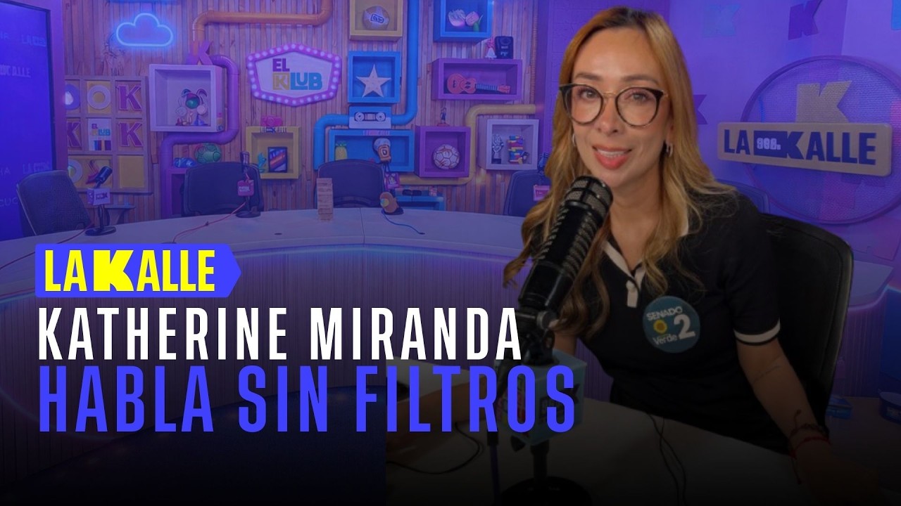 Katherine Miranda revela que piensa de los candidatos a la presidencia “Tengo miedo de Iván Cepeda”