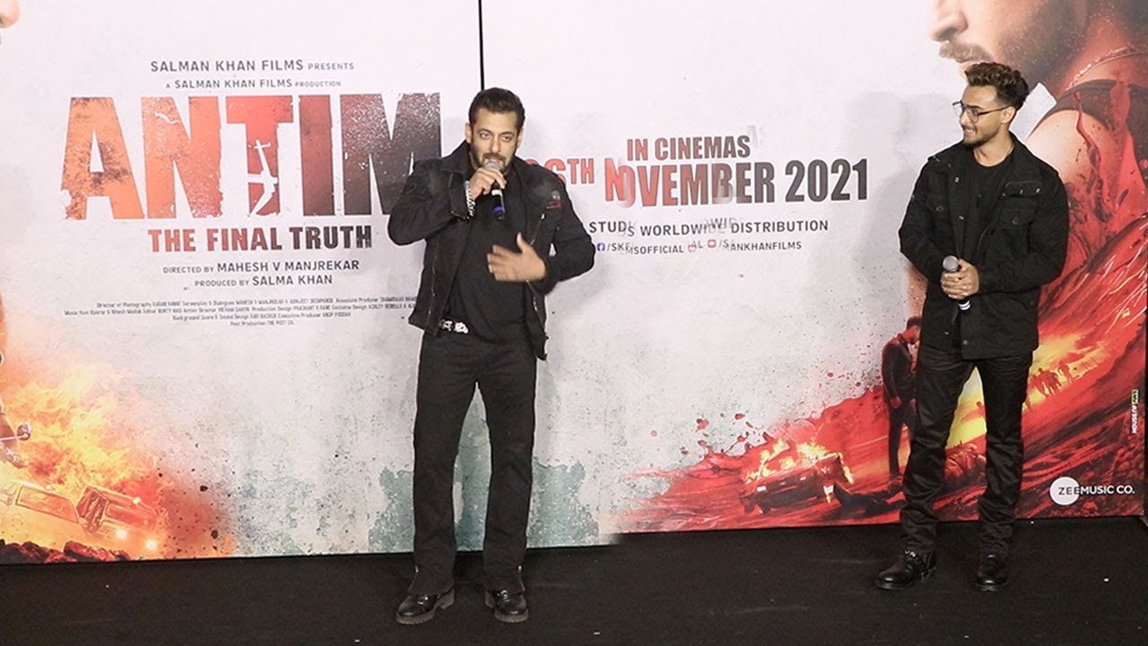 ANTIM: The Final Truth - Official Trailer Launch | Salman Khan, Aayush Sharma | Mahesh V Manjrekar