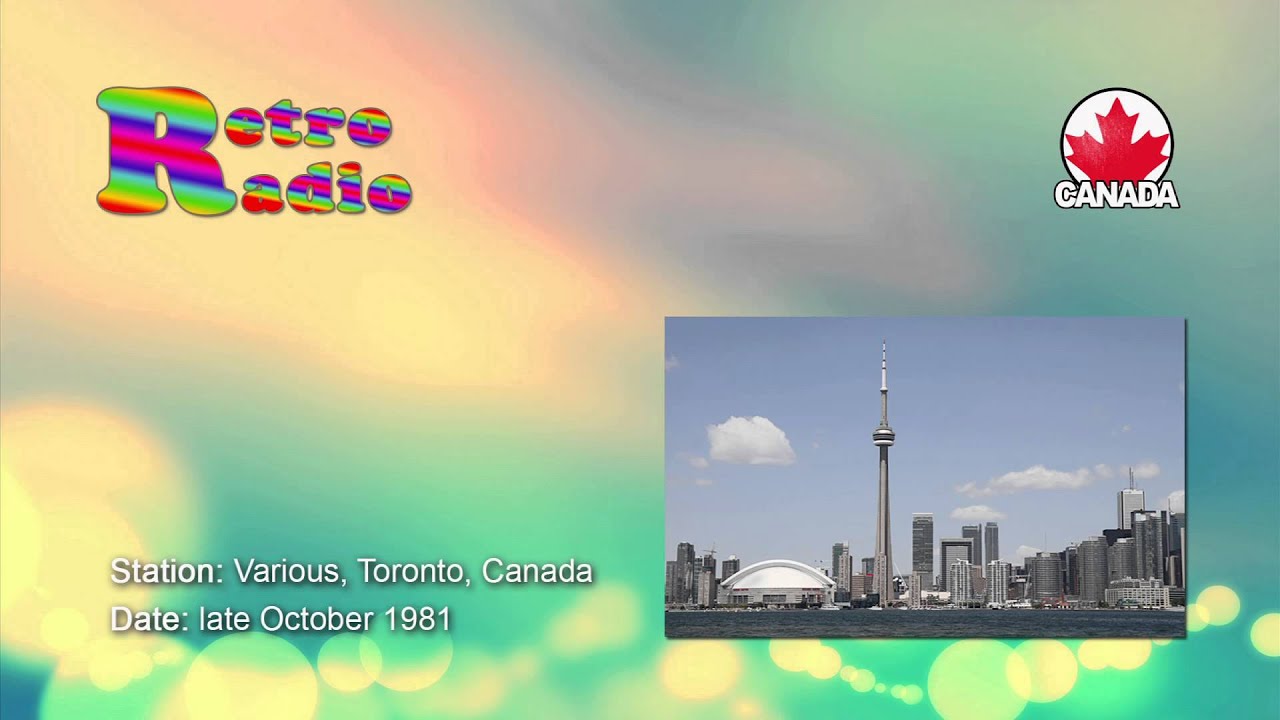 Canadian Radio - Toronto stations - late October 1981