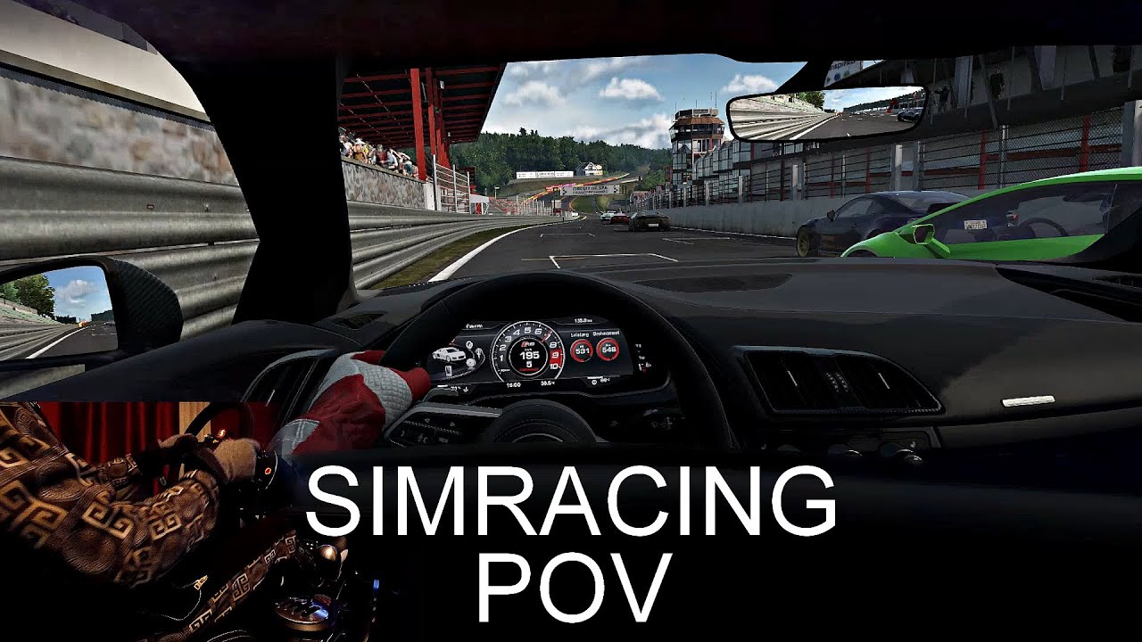 Virtual Simracing Oculus Rift S + Full FANATEC + TH8A POV on Spa Francorchamps