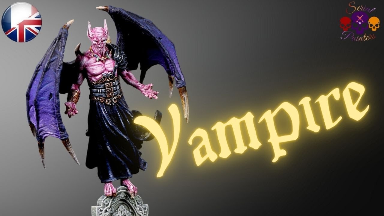PEINDRE UN VAMPIRE - LORD CRIMSON - FDA 11