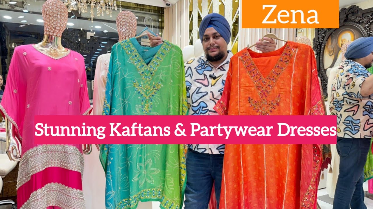 Stunning kaftans , indowestern collection for your boutique.Premuum Partywear Collection.