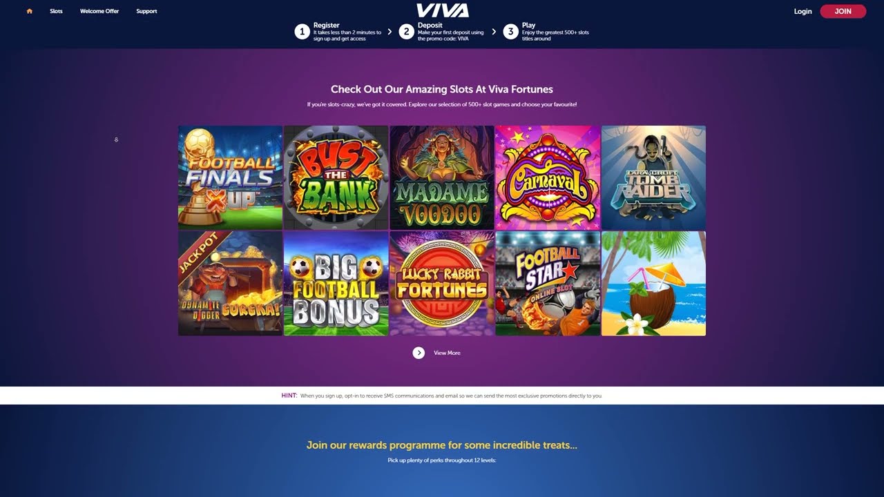 Viva Fortunes Сasino online review