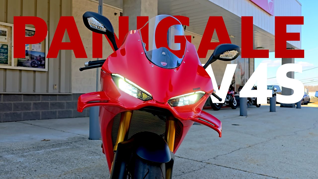 Nova DUCATI PANIGALE V4S 2025 com AKRAPOVIC de R$100.000,00!
